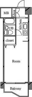萬ビル【5階】の間取り
