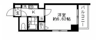 ヴェルト日本橋シティ【7階】の間取り