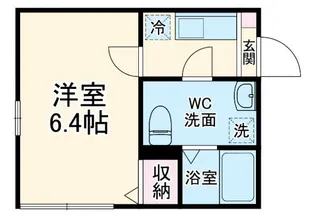 アザーレ・パッシオ上大岡【1階】の間取り