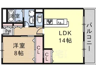ハウスリッチプレイス【3階】の間取り