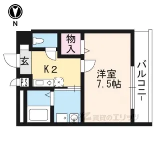 テンダー西浦【2階】の間取り