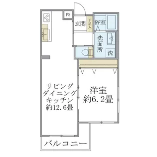 ISM経堂【1階】の間取り