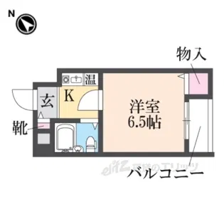 CORNICHE長瀬【1階】の間取り
