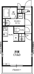 リブリ・大船【2階】の間取り