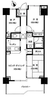 フォーシーズンズ・ガーデン熱海八方苑【9階】の間取り