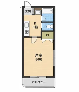 フォーライフ石川ヶ丘 A棟【2階】の間取り