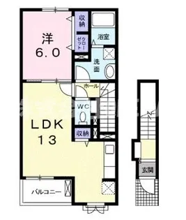 リクソーレV【2階】の間取り