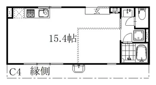 The Orchard Yahata C棟【1階】の間取り