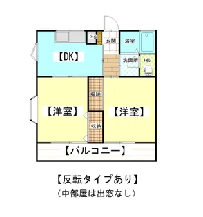 サンライズマンション【2階】の間取り