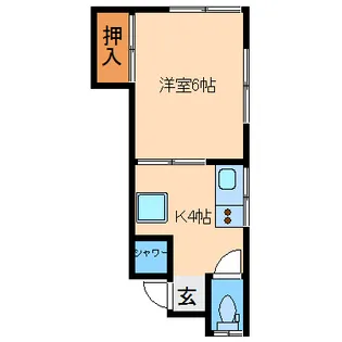ウエルカム泉【2階】の間取り