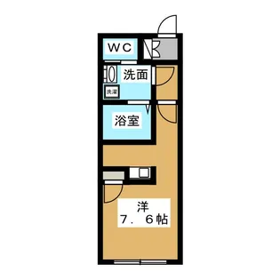 Casita野田【2階】の間取り