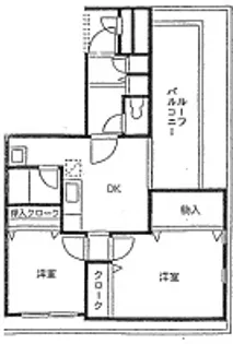 グロリアエステイト【5階】の間取り