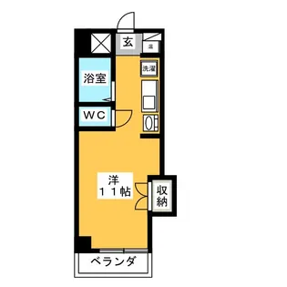 CASA本郷【8階】の間取り