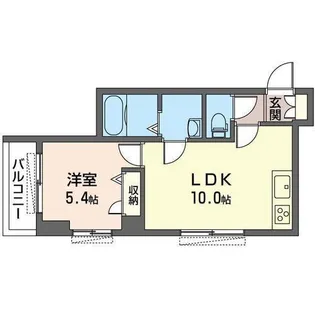 Alba【2階】の間取り