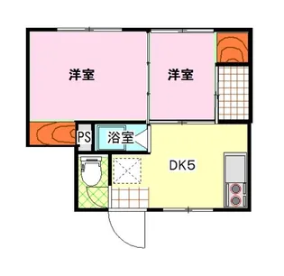 戸井ビル【3階】の間取り