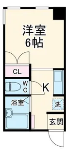 エミュウビル【4階】の間取り