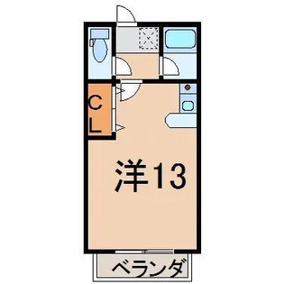 サクシード金子【2階】の間取り
