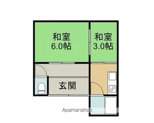 東紺屋町平家【1階】の間取り
