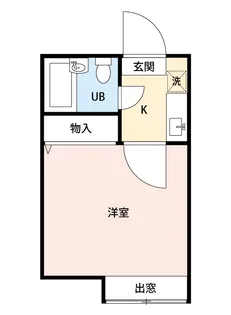 パティオ稔台B棟【1階】の間取り