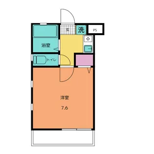 コフレ平間【4階】の間取り