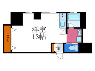 PRIME IKU 北白川【1階】の間取り