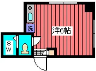 第一エクセルイン巣鴨【1階】の間取り