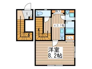 イ-ズ国見1【2階】の間取り