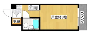 第五大朋マンション【4階】の間取り