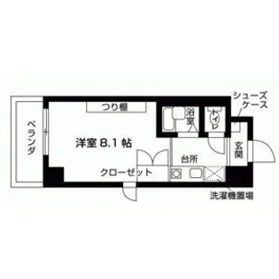 Aphrodite(アフロディーテ)【4階】の間取り