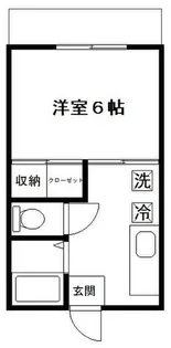 メゾンブランシェ【2階】の間取り