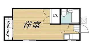 メゾンマリン【1階】の間取り