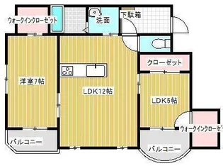 ブルーム【2階】の間取り