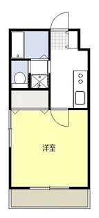 セゾン岩立【1階】の間取り