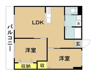 ストークマンション【3階】の間取り