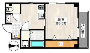 コンフォール千林【3階】の間取り