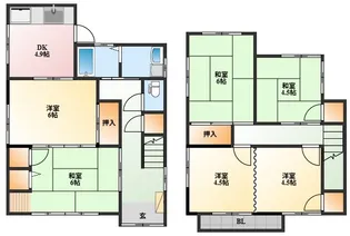 長崎県長崎市平戸小屋町【一戸建】の間取り