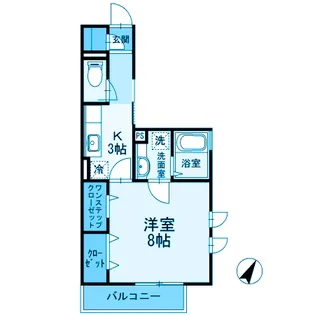 神奈川県横浜市港北区日吉本町1【アパート】の間取り