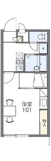 レオパレスはあと【1階】の間取り