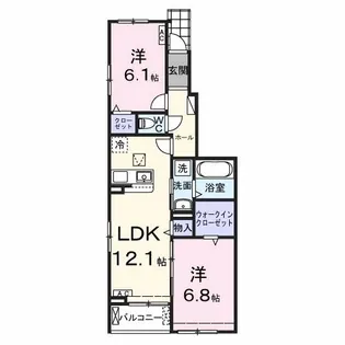 プリエール25【1階】の間取り