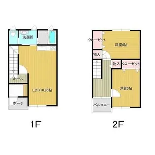 ハピネス横塚の間取り
