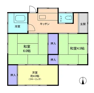 埼玉県越谷市相模町1【一戸建】の間取り