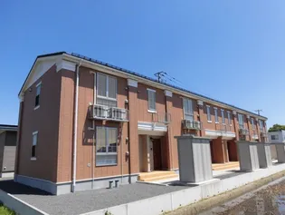 秋田県大仙市美原町【アパート】の外観