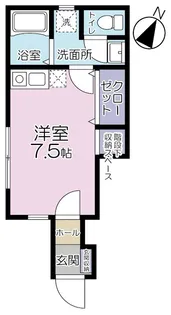 東京都世田谷区太子堂5【アパート】の間取り