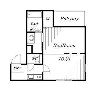 Casa B.B. CUBE【1階】の間取り