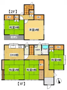宮城県仙台市青葉区川平2【一戸建】の間取り