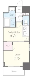 グランディール湘南【2階】の間取り