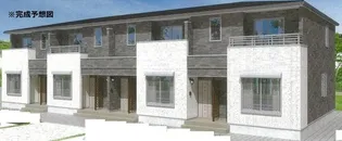 パークサイド【1階】の外観