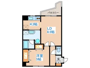サンフラワー24【4階】の間取り
