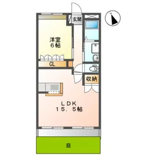 ステラ マリス【1階】の間取り