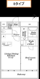 KDX大伝馬レジデンス【5階】の間取り